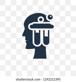 Idea vector icon isolated on transparent background, Idea transparency concept can be used web and mobile