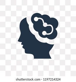 Idea vector icon isolated on transparent background, Idea transparency concept can be used web and mobile