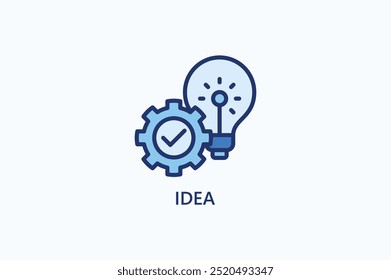Idea Vector Icon Or Logo Illustration