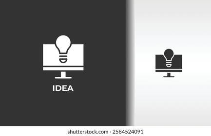 Idea Vector, Icon Or Logo Sign Isolated Symbol Illustration