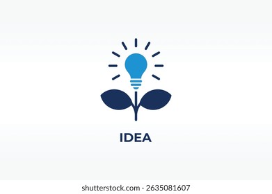 IDEA vector, icon or logo sign isolated symbol illustration