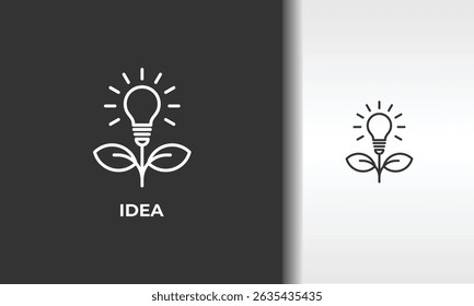Idea Vector, Icon Or Logo Sign Isolated Symbol Illustration