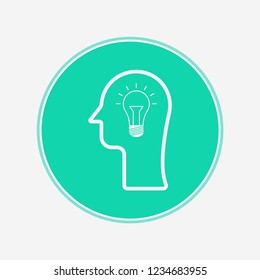 Idea vector icon sign symbol