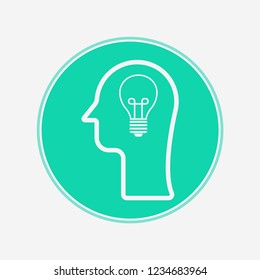 Idea vector icon sign symbol