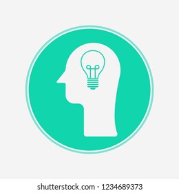 Idea vector icon sign symbol
