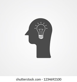 Idea vector icon sign symbol