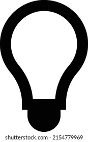 idea Vector illustration on a transparent background.Premium quality symmbols.Glyphs vector icon for concept and graphic design.