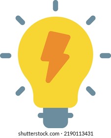 idea Vector illustration on a transparent background. Premium quality symmbols. Line Color vector icons for concept and graphic design. 
