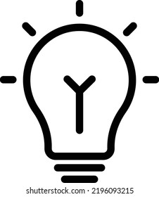 idea Vector illustration on a transparent background. Premium quality symmbols. Thin line vector icons for concept and graphic design. 
