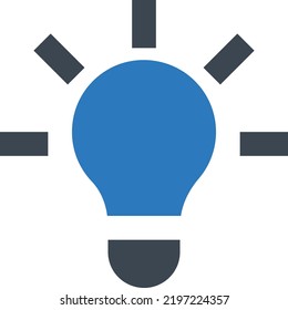 idea Vector illustration on a transparent background.Premium quality symbols.Glyphs vector icon for concept and graphic design.