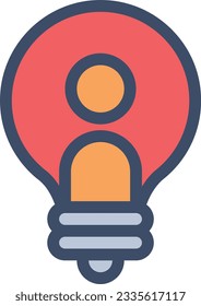 idea Vector illustration on a transparent background.Premium quality symmbols.Stroke vector icon for concept and graphic design. 
