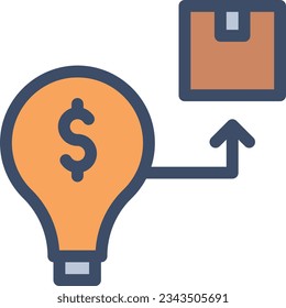 idea Vector illustration on a transparent background.Premium quality symmbols.Stroke vector icon for concept and graphic design. 
