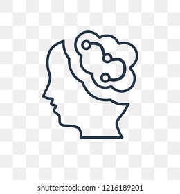 Idea vector outline icon isolated on transparent background, high quality linear Idea transparency concept can be used web and mobile