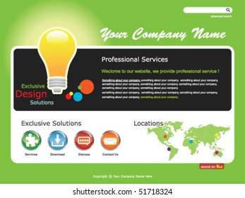 Idea -- Web Design Template