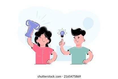 The idea of winning and achieving objectives. Websites, apps, and presentations benefit from it. Illustration of a trend in vector format.