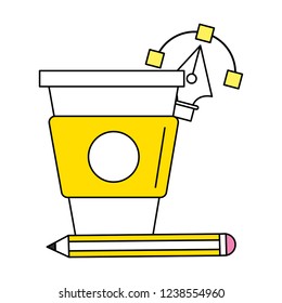 idea working cartoon