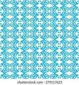 The ideal of the background elements of calligraphy and scrolls. Seamless.