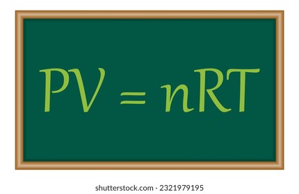 Ideal gas law formula in chemistry. Chemistry resources for teachers and students.