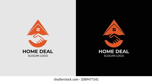 Ideal Home Logo For Company And Agency