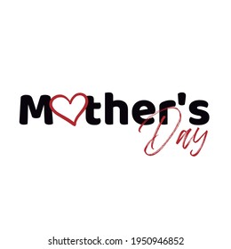 ideal logo for a mother's day themed design where you just want to communicate that it is a wonderful day