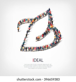 ideal people crowd