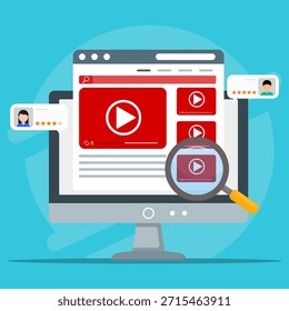 Ideal para promover plataformas de streaming, ferramentas de análise de mídia social, serviços de marketing digital e criadores e anunciantes de conteúdo de vídeo online.
