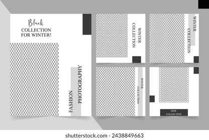 Ideal Social Media Post Templates for Clothing and Fashion Businesses