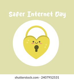 An ideal vector graphic for commemorating Safer Internet Day is this one.