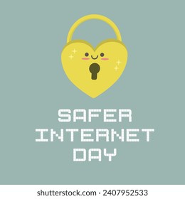 An ideal vector graphic for commemorating Safer Internet Day is this one.