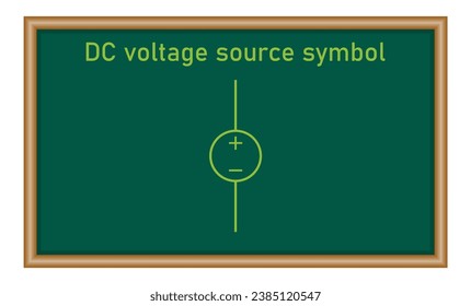 Ideal voltage source. DC voltage source. Scientific resources for teachers and students.