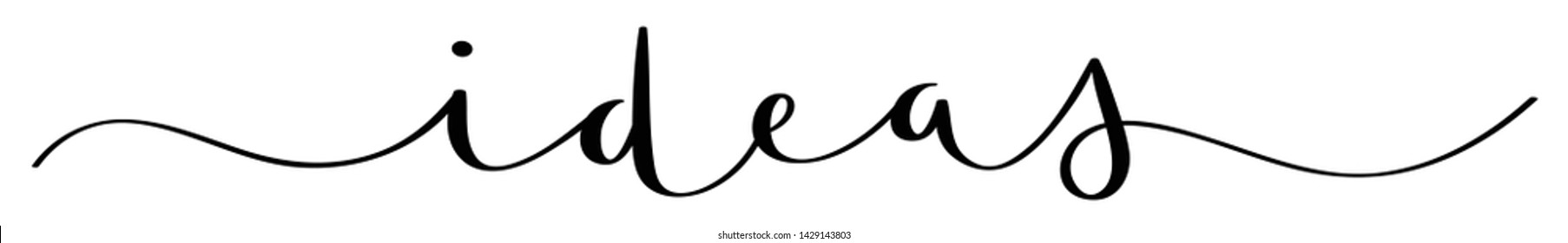 Values Vector Brush Calligraphy Banner Swashes: vector de stock (libre ...