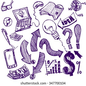 ideas concept, vector