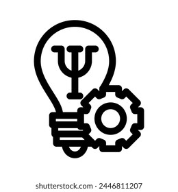 ideas icon or logo isolated sign symbol vector illustration - high quality black style vector icons
