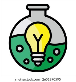 Elemento De Ícone Do Laboratório De Ideias Para Design