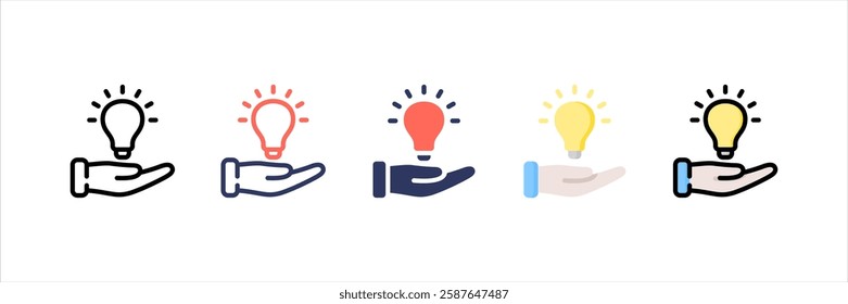 Ideas Multi Style Icon Set