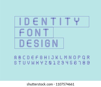 Idenity Font set