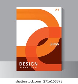 Folleto de fondo idéntico Plantilla de diseño en A4. Puede ser utilizado para la cubierta del libro, informe anual, revista, cartel, presentación de negocios, Cartera, volante, Anuncio, Sitio web, Vector Eps 10