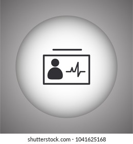 Identification card icon