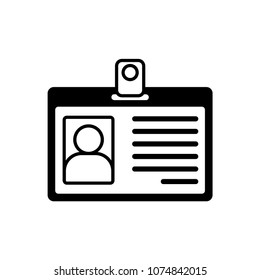 Identification card icon