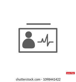 Identification card icon