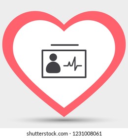 Identification card icon