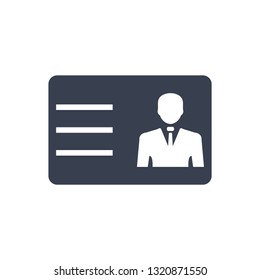 Identification card icon