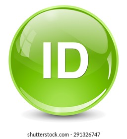 Identification card icon