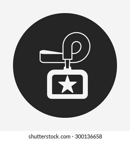 Identification card icon