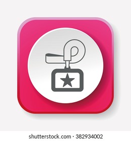 Identification card icon