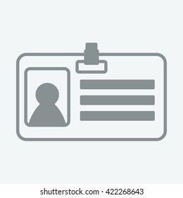 Identification Card Icon