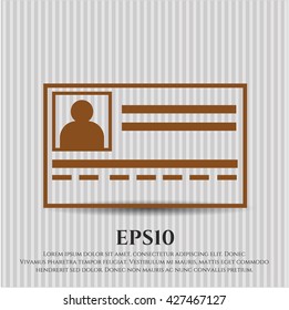 Identification Card icon
