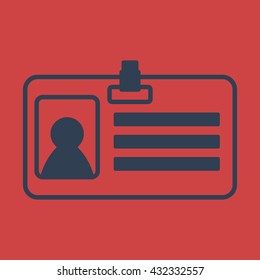 Identification Card Icon