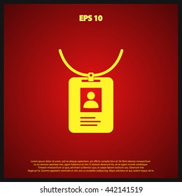 identification card icon
