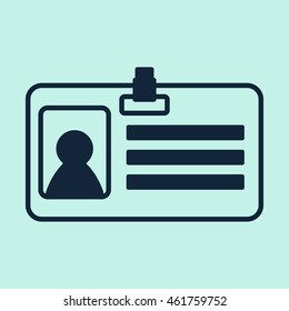 Identification Card Icon